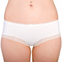 Braga de mujer Molvy crema con encaje (MD-745-FPU)