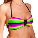 Bañador de mujer 69SLAM Top Bandeau Lines Verde