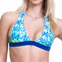 Bañador mujer 69SLAM Top Bunny Palm Tree Azul