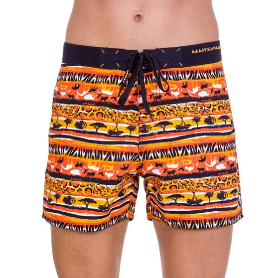 Bañador hombre 69SLAM Short Boardshort Classic Savana Naranja