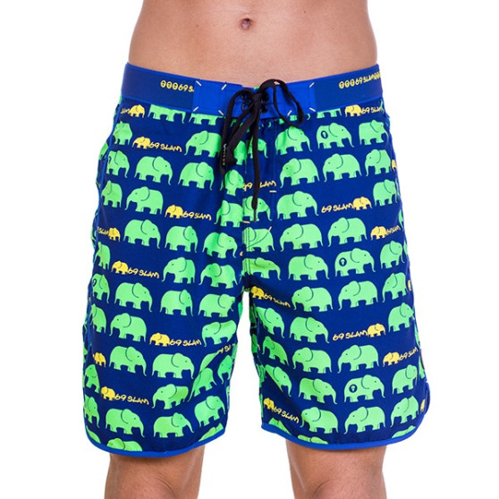 Bañador hombre 69SLAM Short Boardshort Medium Elephant Green