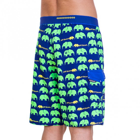 Bañador Hombre 69SLAM Boardshort Largo Elefante Verde