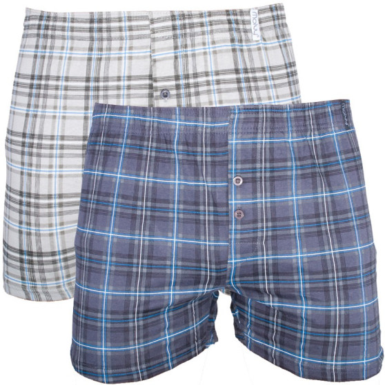 2PACK short hombre Molvy multicolor (KP-034-BBU)