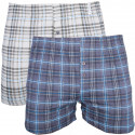 2PACK short hombre Molvy multicolor (KP-034-BBU)