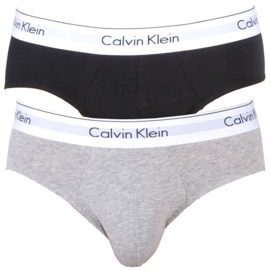 2PACK calzoncillos para hombre Calvin Klein multicolor (NB1084A - BHY)