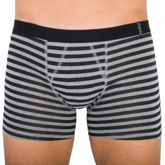 2PACK Boxers para hombre Molvy multicolor (KP-038-BEU)