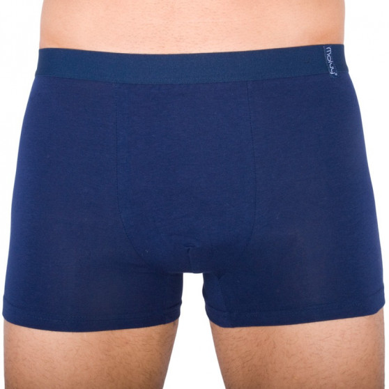 2PACK Boxers para hombre Molvy azul oscuro (KP-042-BEU)