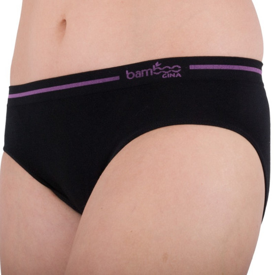 Braga de mujer Gina bamboo negro (00023)