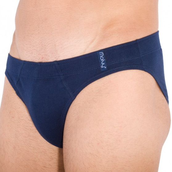 2PACK calzoncillos para hombre Molvy negro y azul (KP-013)