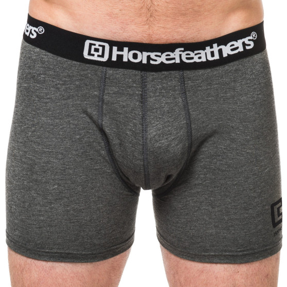 Boxers para hombre Horsefeathers Dynasty heather anthracite (AA540D)