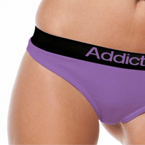 2PACK tanga para mujer  blanco morado Addicted