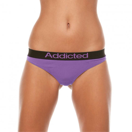 2PACK tanga para mujer  blanco morado Addicted