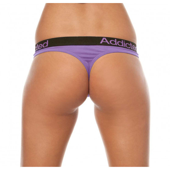 2PACK tanga para mujer  blanco morado Addicted