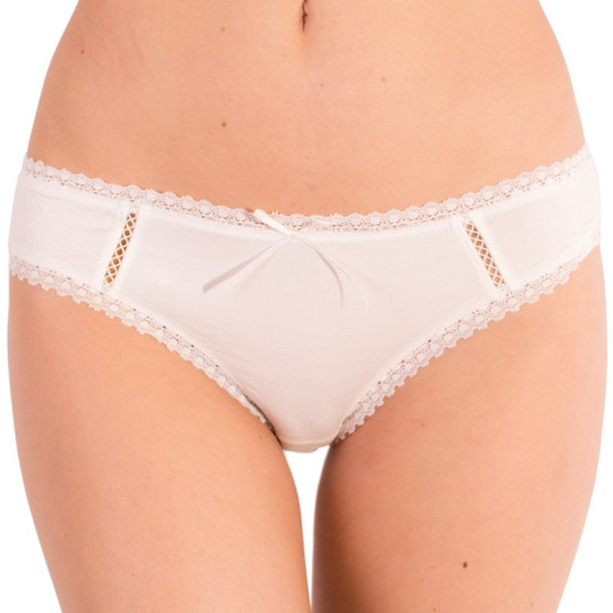 Braga de mujer Molvy crema con encaje