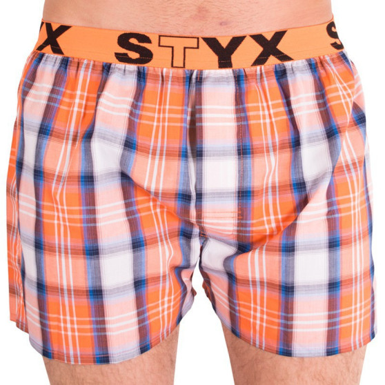 Calzones de hombre Styx elástico deportivo multicolor (B601)