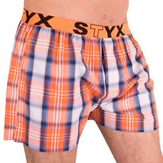 Calzones de hombre Styx elástico deportivo multicolor (B601)