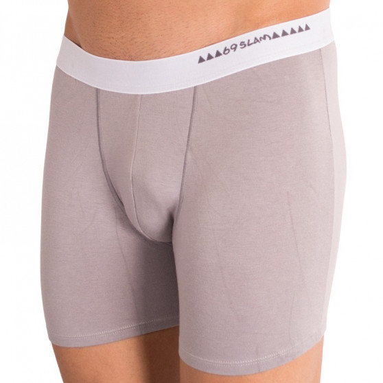 Boxers para hombre 69SLAM fit bamboo plain grey