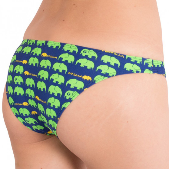 Bañador de mujer 69SLAM braga verde elefante