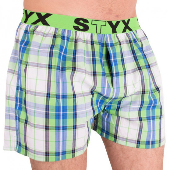 Calzones de hombre Styx elástico deportivo multicolor (B610)