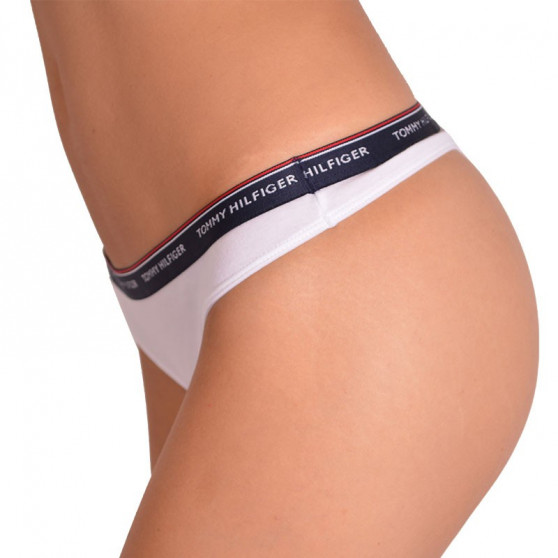 3PACK tanga de mujer Tommy Hilfiger multicolor (UW0UW00048 012)