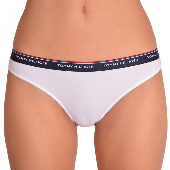 3PACK tanga de mujer Tommy Hilfiger multicolor (UW0UW00048 012)