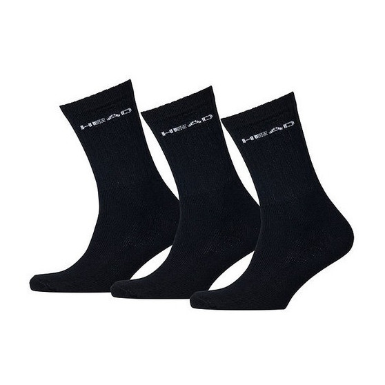 3PACK Calcetines HEAD negros (751004001 200)