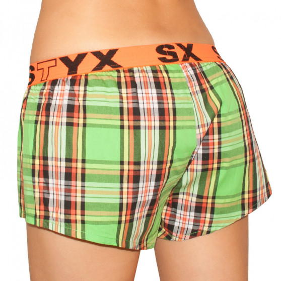 Calzones de mujer Styx elástico deportivo multicolor (T603)