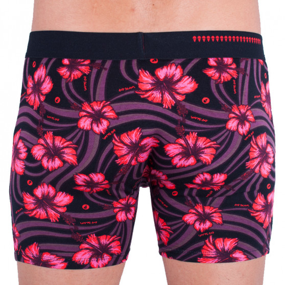 Boxers para hombre 69SLAM fit bamboo hibiscus red