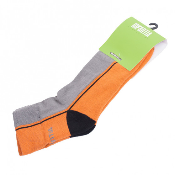 Calcetines Infantia Streetline naranja gris