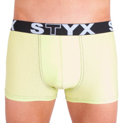 Boxers para hombre Styx goma clásica verdosa (G4)