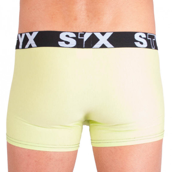 Boxers para hombre Styx goma clásica verdosa (G4)