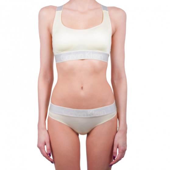 Sujetador de mujer Calvin Klein amarillo (QF4053E-AZ2)