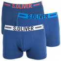 3PACK Boxers para hombre S.Oliver azul (26.899.97.4229.12C1)