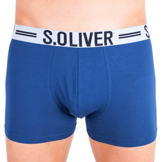 3PACK Boxers para hombre S.Oliver azul (26.899.97.4229.12C1)