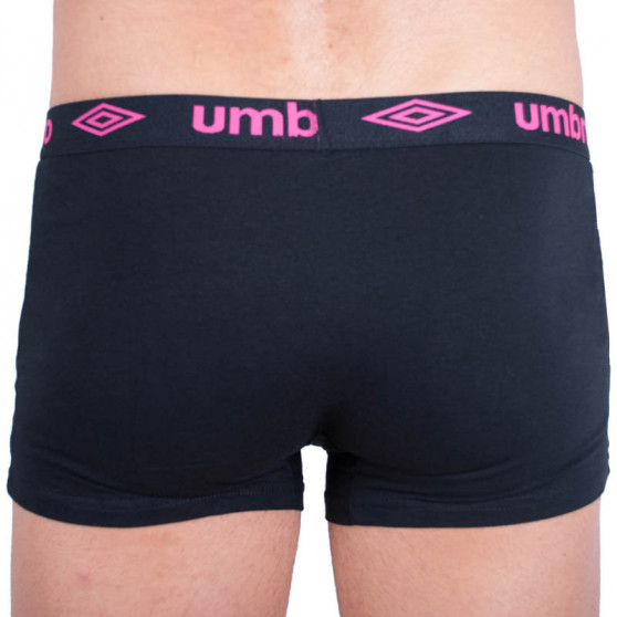 Boxers para hombre Umbro short negro y rosa