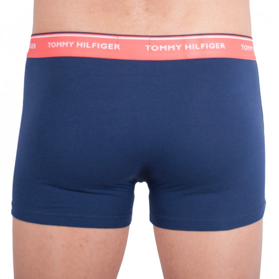 3PACK Boxers para hombre Tommy Hilfiger azul oscuro (1U87903842 423)