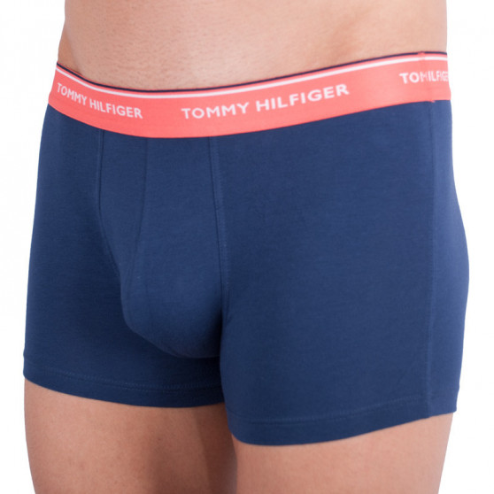 3PACK Boxers para hombre Tommy Hilfiger azul oscuro (1U87903842 423)