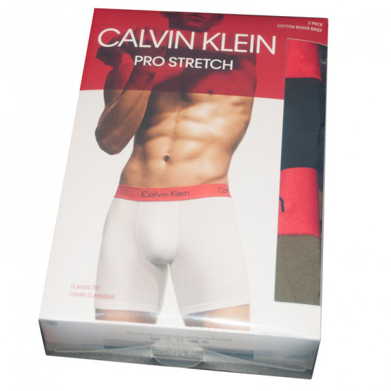 2PACK Boxers para hombre Calvin Klein multicolor (NB1464A-JKB)