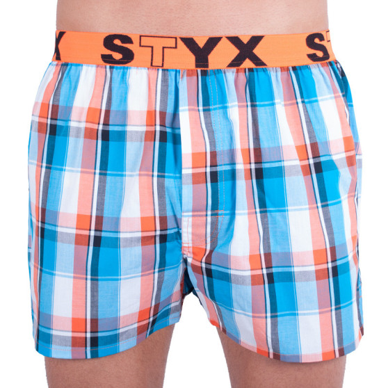 Calzones de hombre Styx elástico deportivo multicolor (B631)