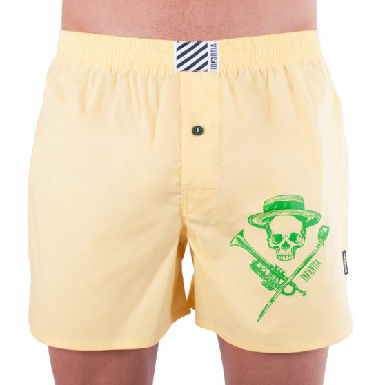 Calzones de hombre Infantia amarillo estampado PTKG7