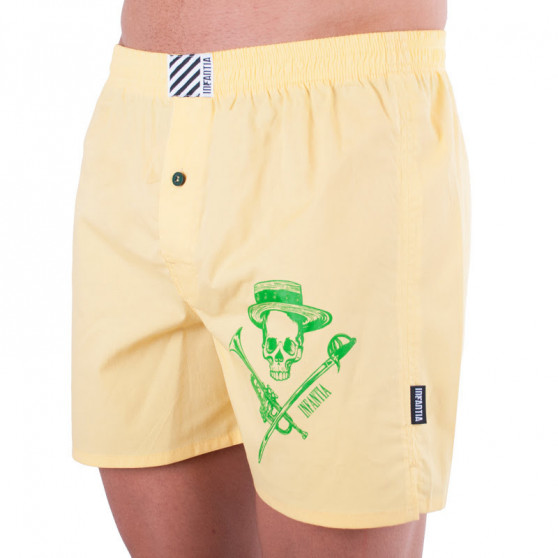 Calzones de hombre Infantia amarillo estampado PTKG7