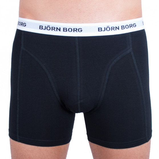 3PACK Boxers para hombre Bjorn Borg negro (9999-1028-90011)