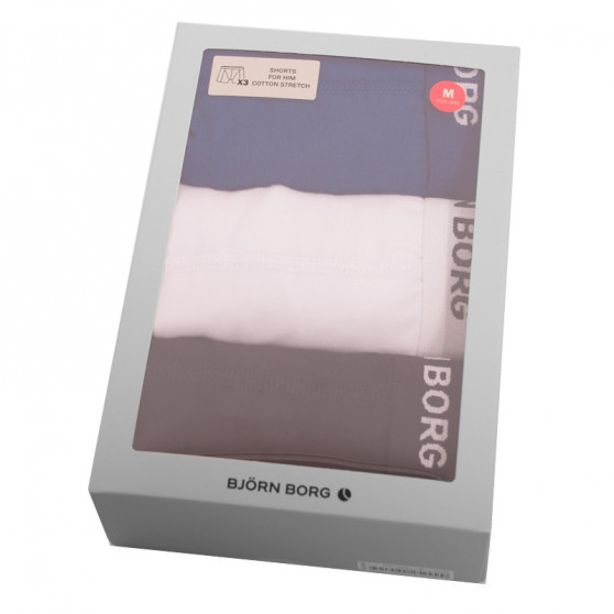 3PACK Boxers para hombre Bjorn Borg multicolor (9999-1024-70101)