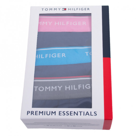 3PACK Boxers para hombre Tommy Hilfiger azul oscuro (1U87903842 073)