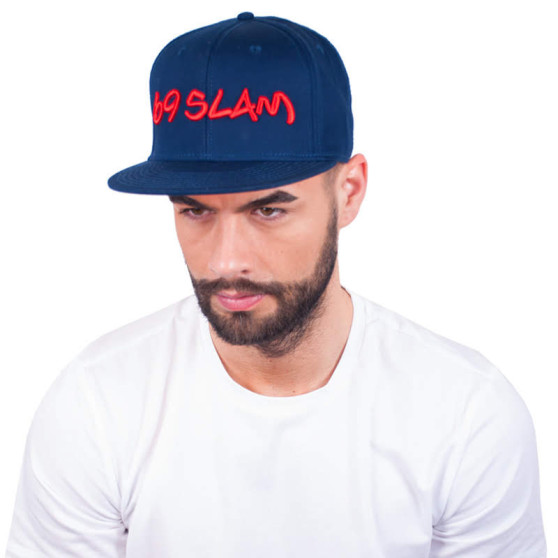 Gorra con visera 69SLAM azul oscuro