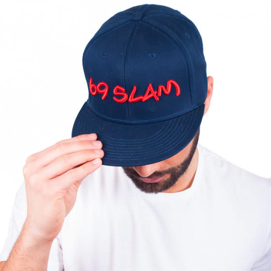 Gorra con visera 69SLAM azul oscuro