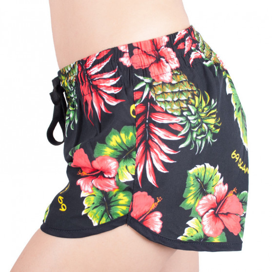 Bañador mujer 69SLAM short leilani negro