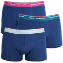 3PACK Boxers para hombre Tommy Hilfiger azul oscuro (1U87903842 638)