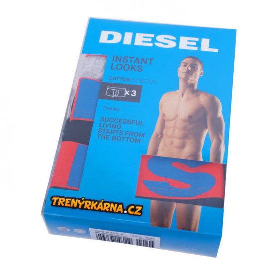 3PACK Boxers para hombre Diesel multicolor (00SAB2-0GAPG-10)