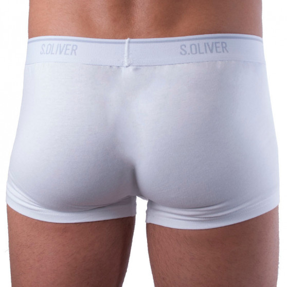 3PACK Boxers para hombre S.Oliver blanco (26.899.97.4243.12B7)